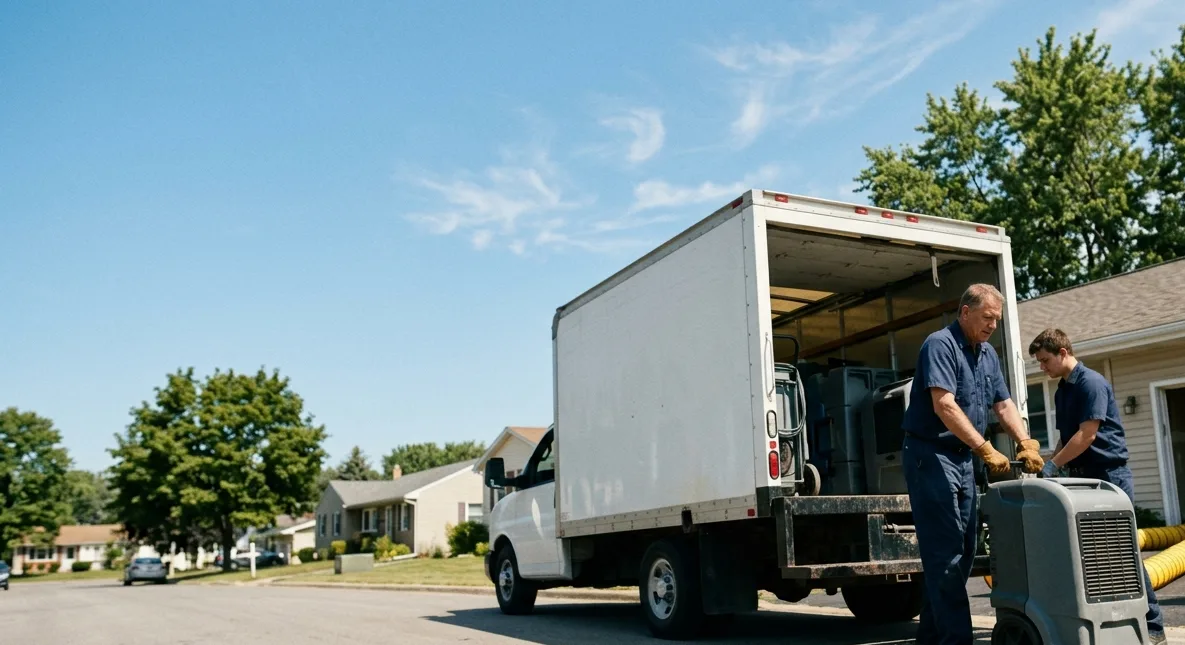 Water Damage Cleanup in Lovington, IL near me